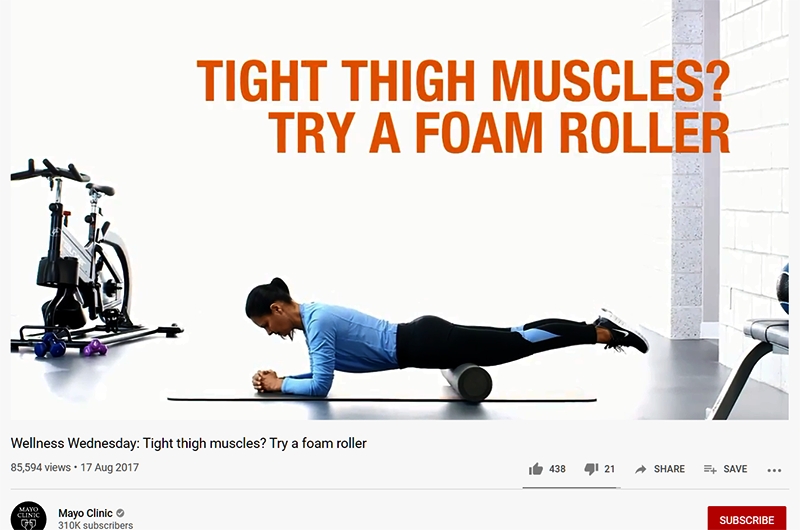 Rolling thigh muscles deals
